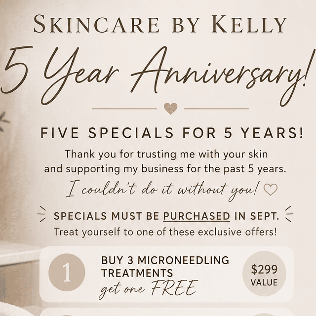 Buy 3 microneedling, get 1 FREE! at Skincare By Kelly in Lakewood Ranch, FL